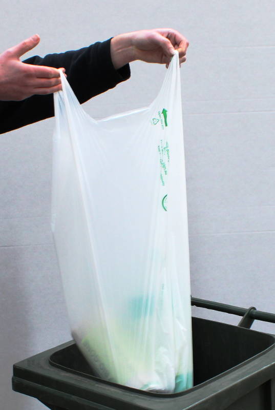 BioGone 27L Biodegradable Kitchen Waste Bags Bin Liner Bio Gone