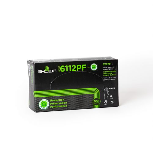 Nitrile Black Gloves – Biodegradable