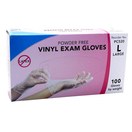 Clear Vinyl Glove - Non Biodegradable, Temporary Product