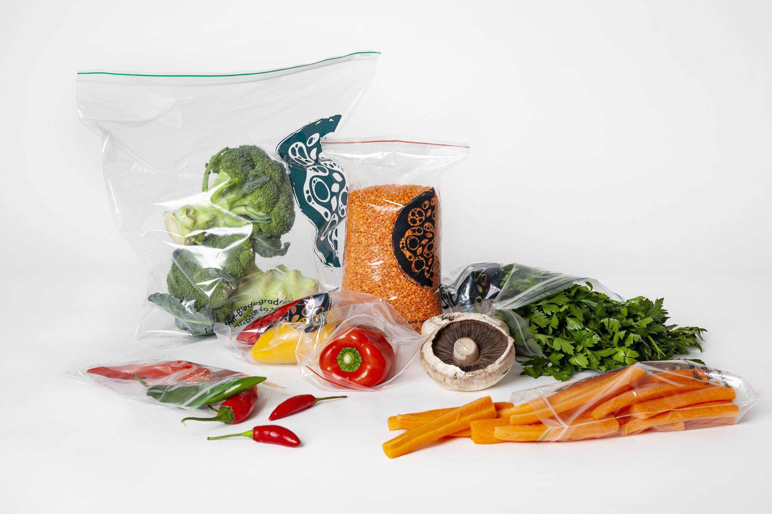 Food Grade Ziplock Resealable Bags Biodegradable